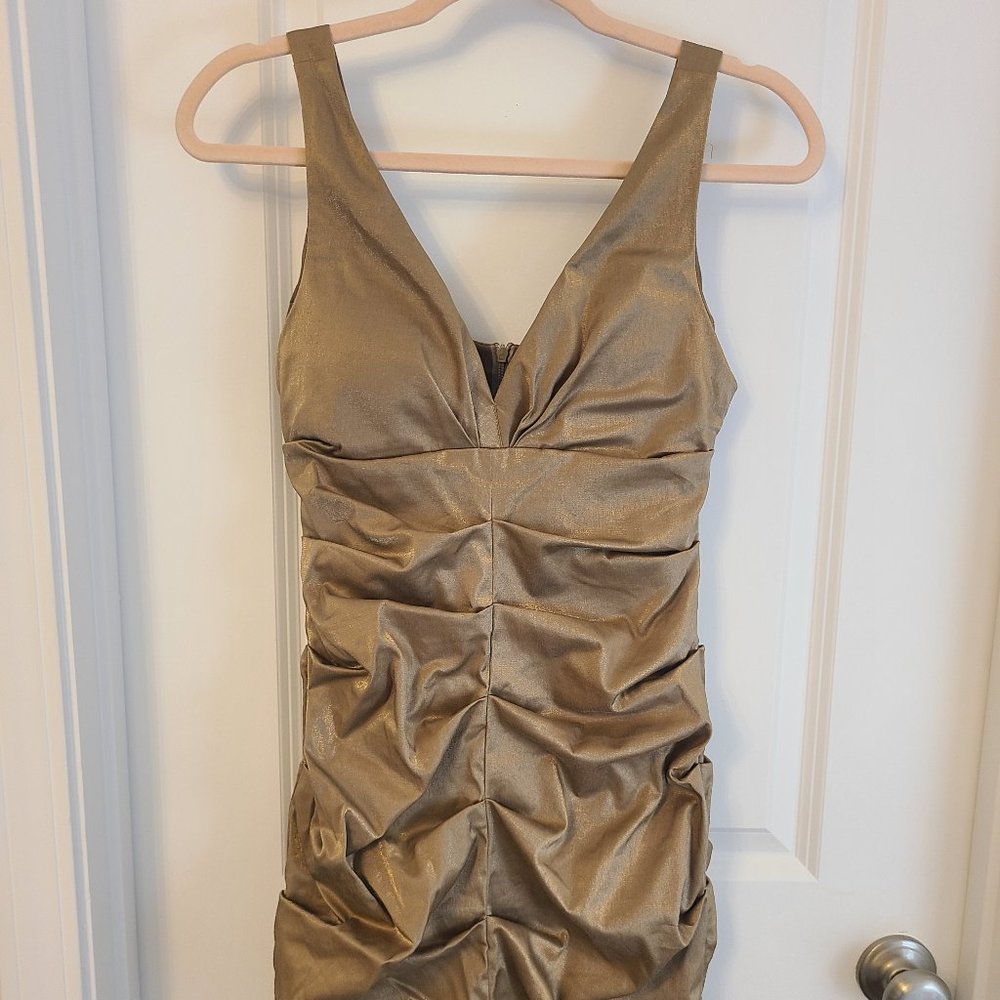 Gold Dress